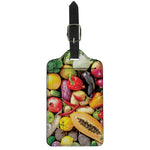 Fresh Fruits And Vegetables Print Luggage Tag