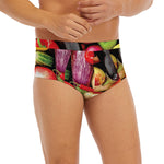 Fresh Fruits And Vegetables Print Men's Briefs