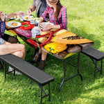 Fresh Fruits And Vegetables Print Picnic Table Cover