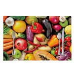 Fresh Fruits And Vegetables Print Placemat
