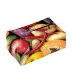 Fresh Fruits And Vegetables Print Rectangle Tissue Box Cover