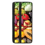 Fresh Fruits And Vegetables Print Refrigerator Handle Covers
