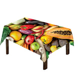 Fresh Fruits And Vegetables Print Tablecloth