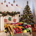 Fresh Fruits And Vegetables Print Tablecloth