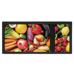 Fresh Fruits And Vegetables Print Trifold Wallet