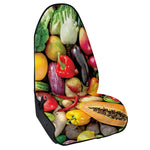 Fresh Fruits And Vegetables Print Waterproof Car Seat Cover