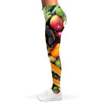 Fresh Fruits And Vegetables Print Women's Leggings