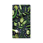 Fresh Green Fruit And Vegetables Print Baby Crib Sheet