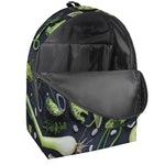 Fresh Green Fruit And Vegetables Print Backpack