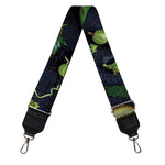 Fresh Green Fruit And Vegetables Print Bag Strap