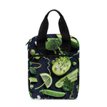 Fresh Green Fruit And Vegetables Print Bible Tote Bag