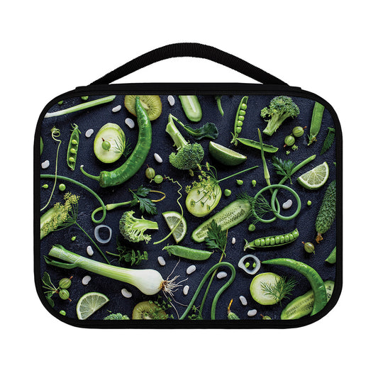 Fresh Green Fruit And Vegetables Print Classic Bible Case