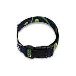 Fresh Green Fruit And Vegetables Print Dog Collar