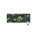 Fresh Green Fruit And Vegetables Print Extended Mouse Pad
