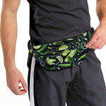 Fresh Green Fruit And Vegetables Print Fanny Pack
