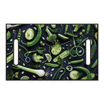 Fresh Green Fruit And Vegetables Print Golf Cart Seat Cover