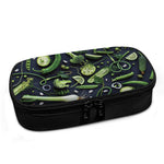 Fresh Green Fruit And Vegetables Print Insulin Cooler Travel Case