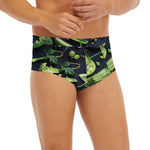 Fresh Green Fruit And Vegetables Print Men's Briefs