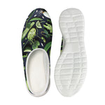 Fresh Green Fruit And Vegetables Print Mesh Casual Shoes
