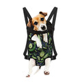 Fresh Green Fruit And Vegetables Print Pet Carrier Backpack