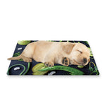 Fresh Green Fruit And Vegetables Print Pet Cooling Mat Cover