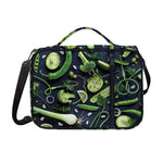 Fresh Green Fruit And Vegetables Print Shoulder Strap Bible Bag
