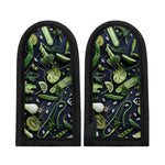 Fresh Green Fruit And Vegetables Print Skillet Handle Cover