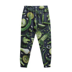 Fresh Green Fruit And Vegetables Print Sweatpants