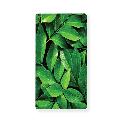 Fresh Green Leaf Print Baby Crib Sheet