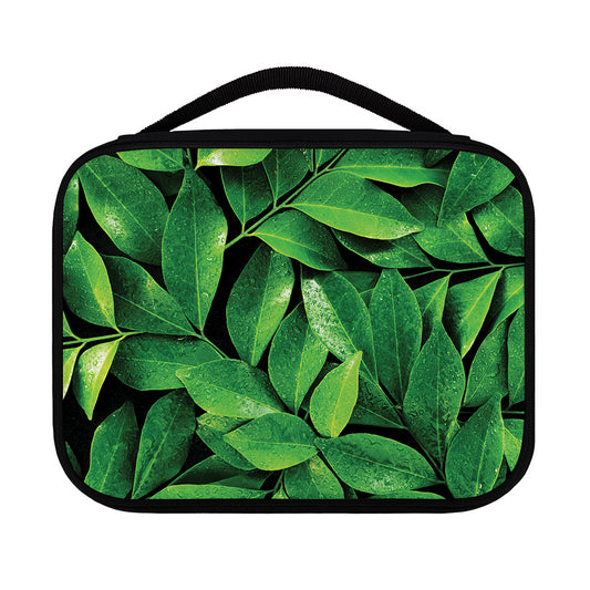 Fresh Green Leaf Print Classic Bible Case
