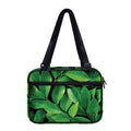 Fresh Green Leaf Print Double Strap Bible Bag