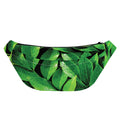 Fresh Green Leaf Print Fanny Pack