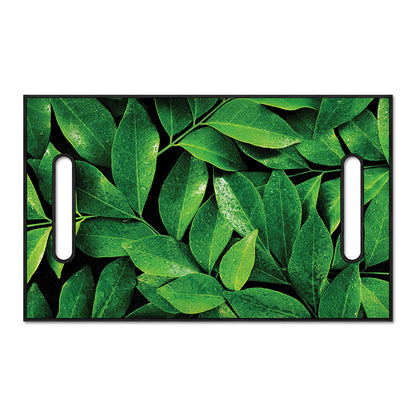 Fresh Green Leaf Print Golf Cart Seat Cover