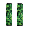 Fresh Green Leaf Print Handle Covers