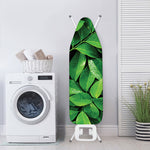 Fresh Green Leaf Print Ironing Board Cover