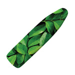 Fresh Green Leaf Print Ironing Board Cover