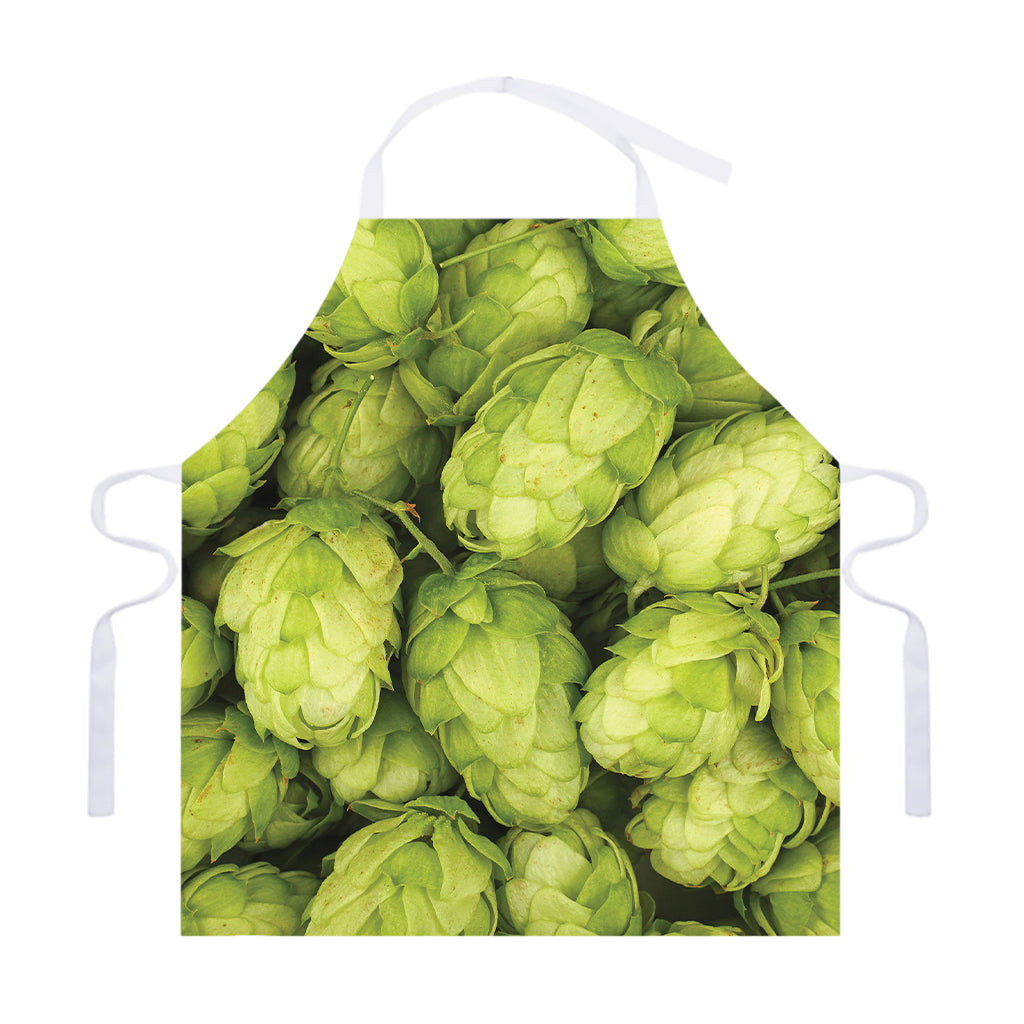 Fresh Hop Cone Print Adjustable Apron