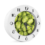 Fresh Hop Cone Print Alarm Clock