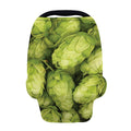 Fresh Hop Cone Print Baby Seat Cover