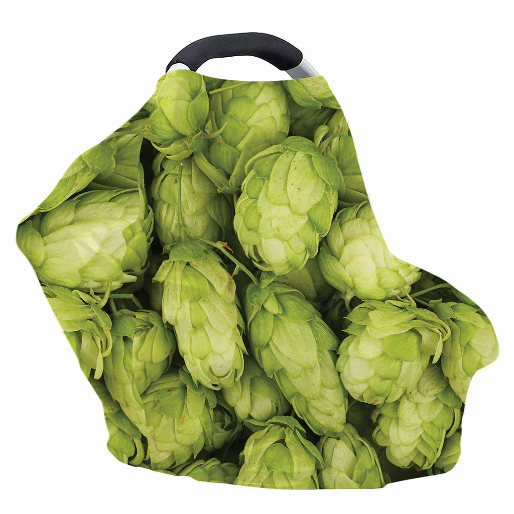 Fresh Hop Cone Print Baby Seat Cover