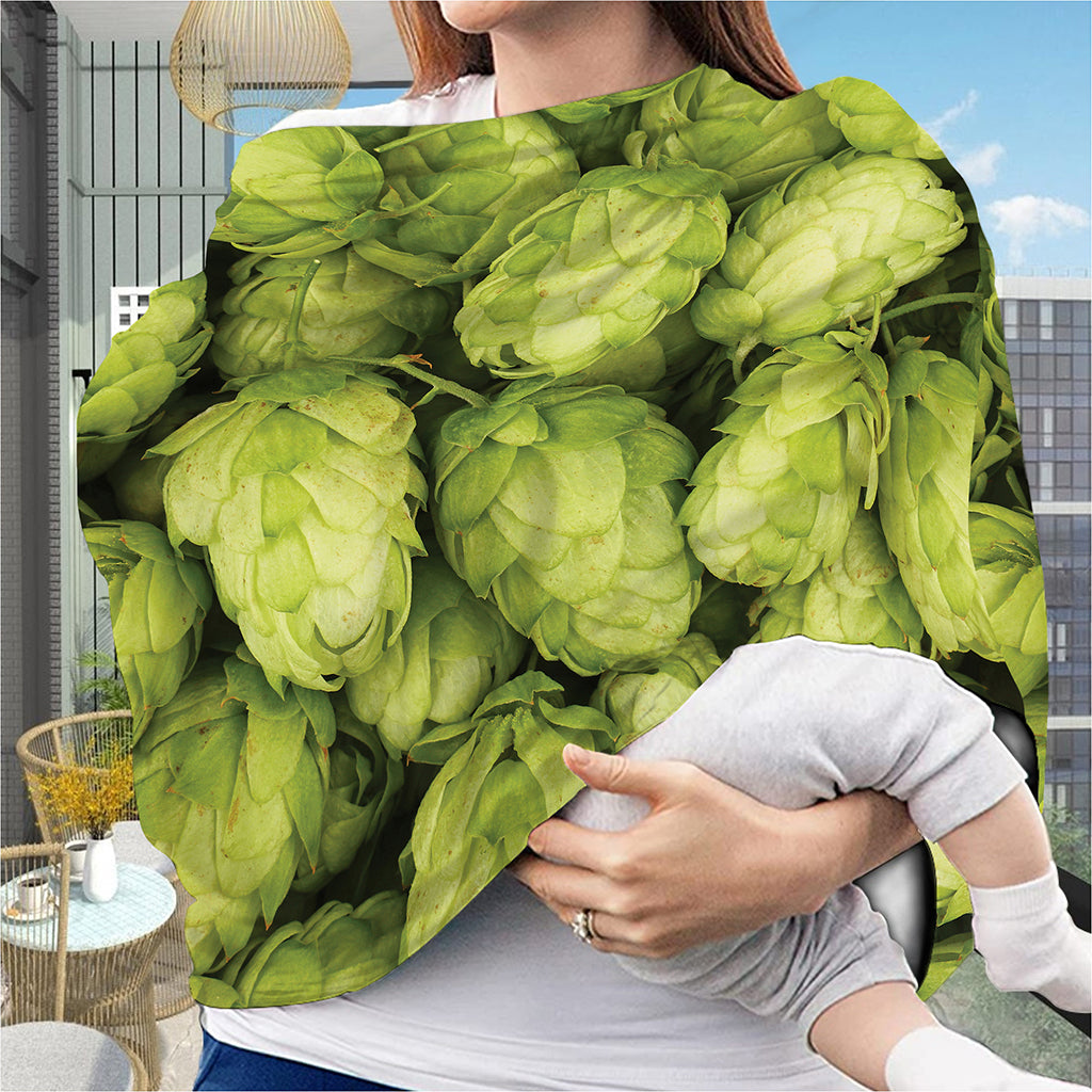 Fresh Hop Cone Print Baby Seat Cover