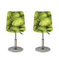Fresh Hop Cone Print Bar Stool Covers