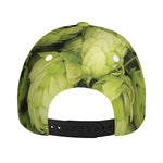 Fresh Hop Cone Print Baseball Cap