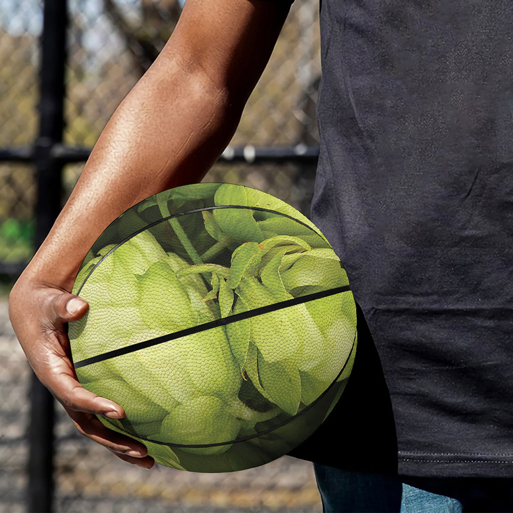 Fresh Hop Cone Print Basketball