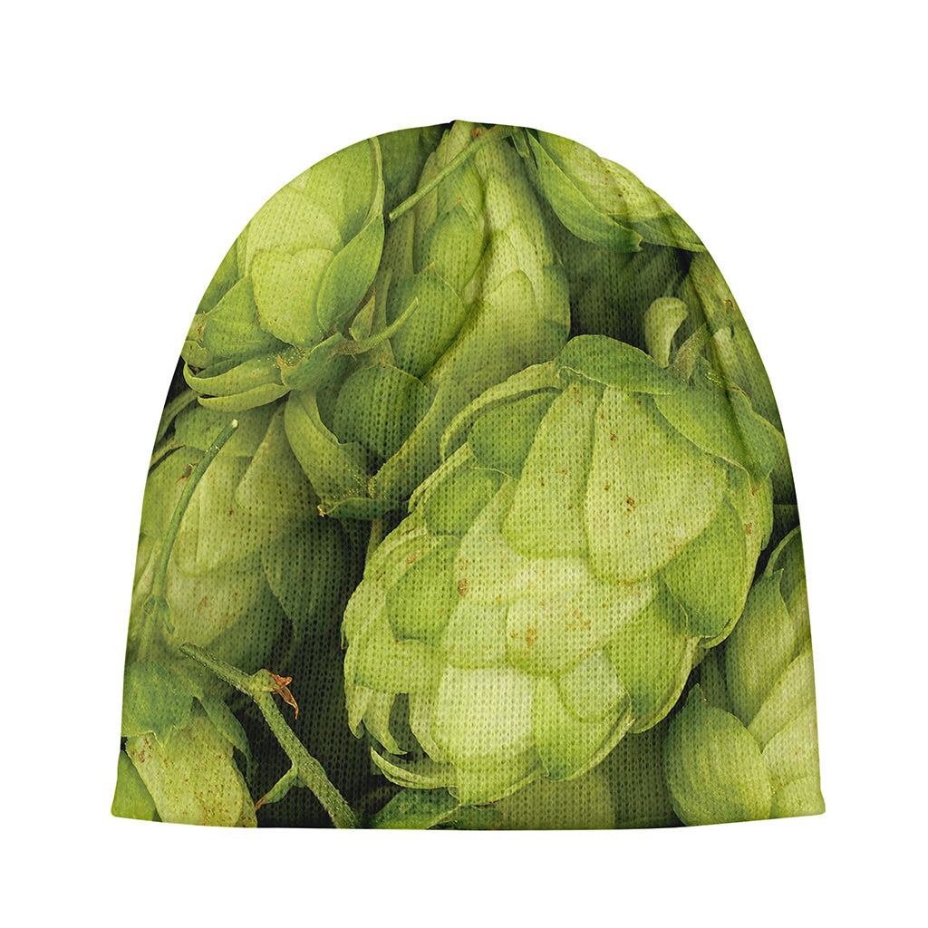 Fresh Hop Cone Print Beanie