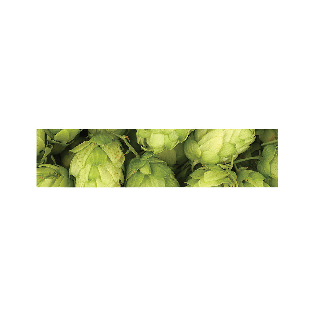 Fresh Hop Cone Print Bed Runner
