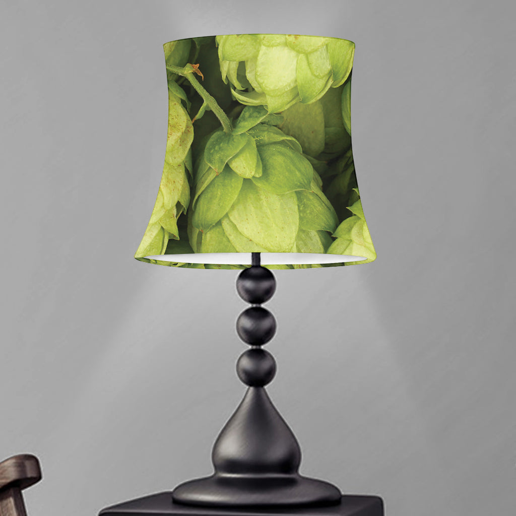 Fresh Hop Cone Print Bell Lamp Shade