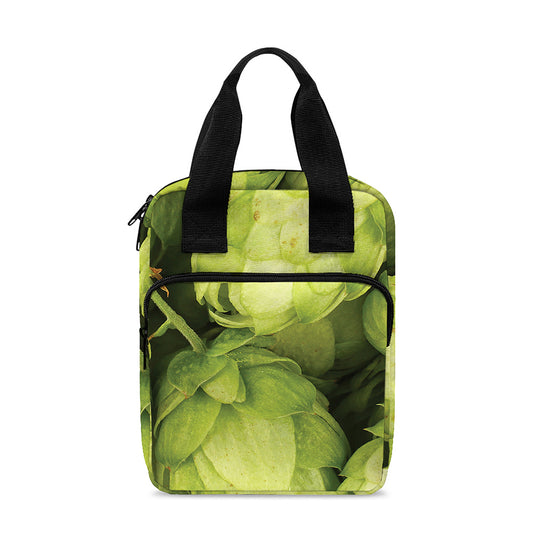 Fresh Hop Cone Print Bible Tote Bag