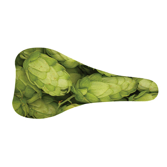 Fresh Hop Cone Print Bicycle Seat Cover