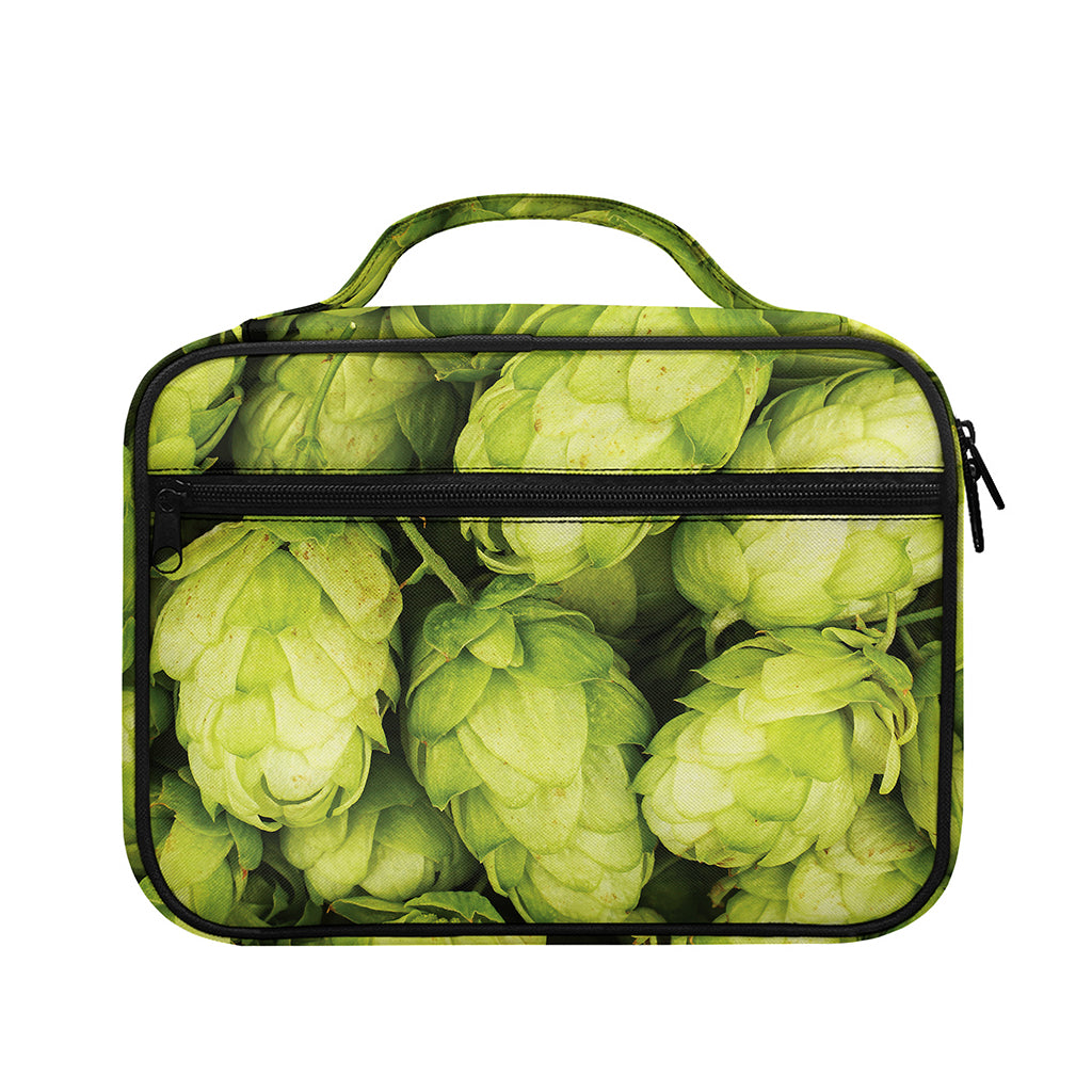 Fresh Hop Cone Print Briefcase Bible Bag